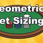 geometric bet sizing